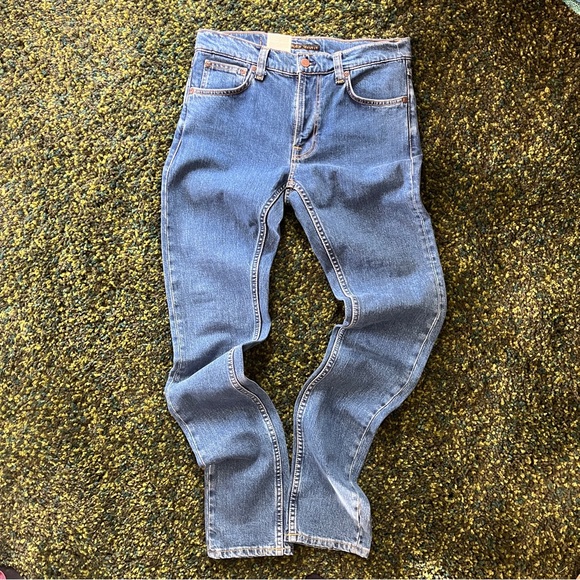 Nudie Jeans Other - Nudie Jeans Lean Dean Plain Stone 28 x 34